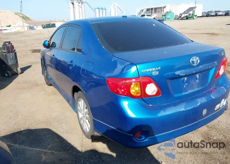 2009 Toyota Corolla S/Le/Xle из США, поврежденный, VIN 2T1BU40E89C117747